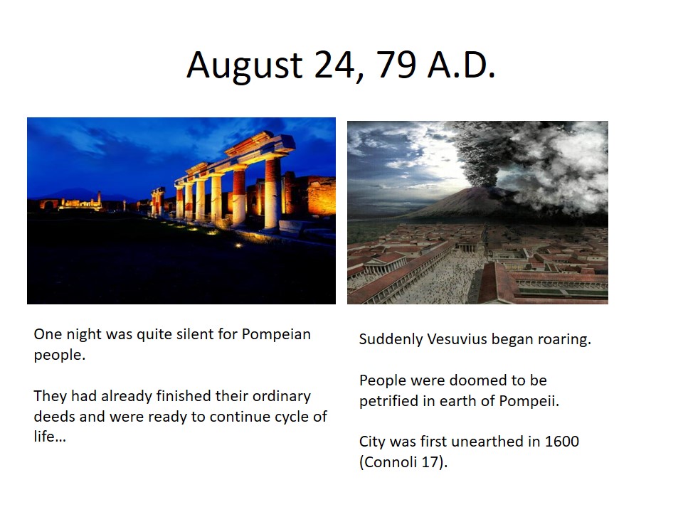 August 24, 79 A.D.