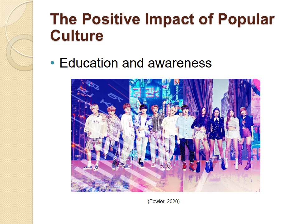 The Positive Impact of Popular Culture
