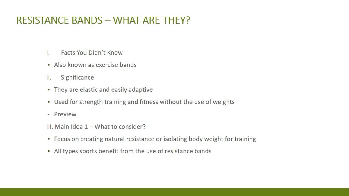 Resistance bands – what are they?