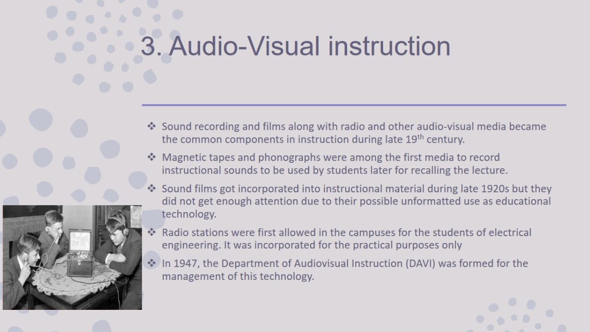 Audio-Visual instruction