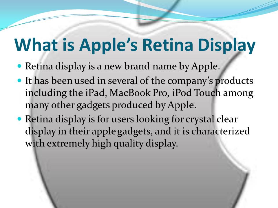 What is Apple’s Retina Display