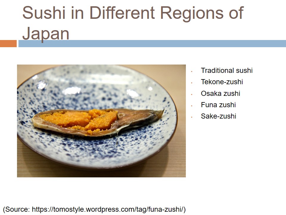 Sushi in Different Regions of Japan