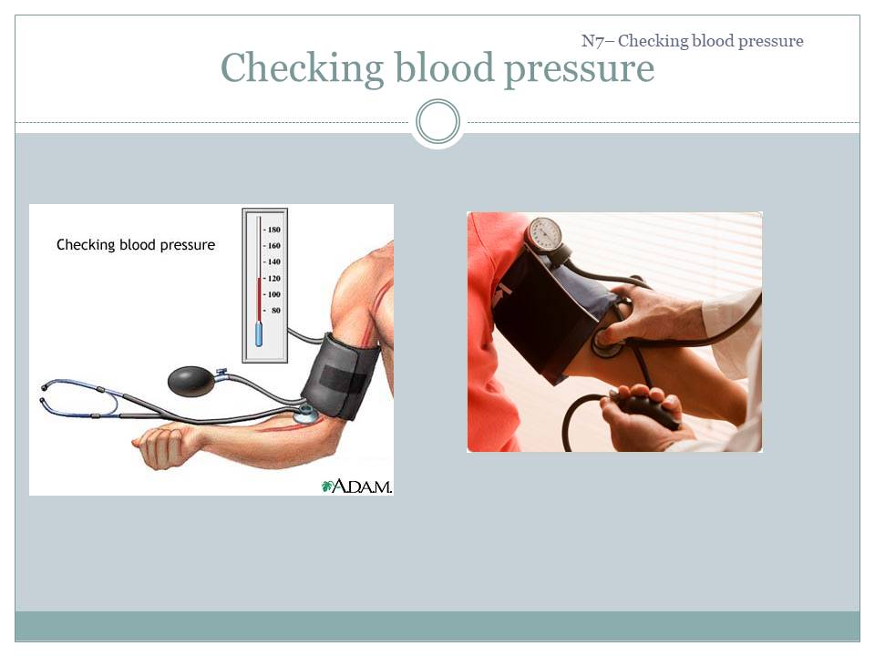 Taking a Blood Pressure Course - 1844 Words | Presentation Example