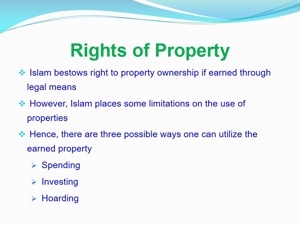 Rights of Property