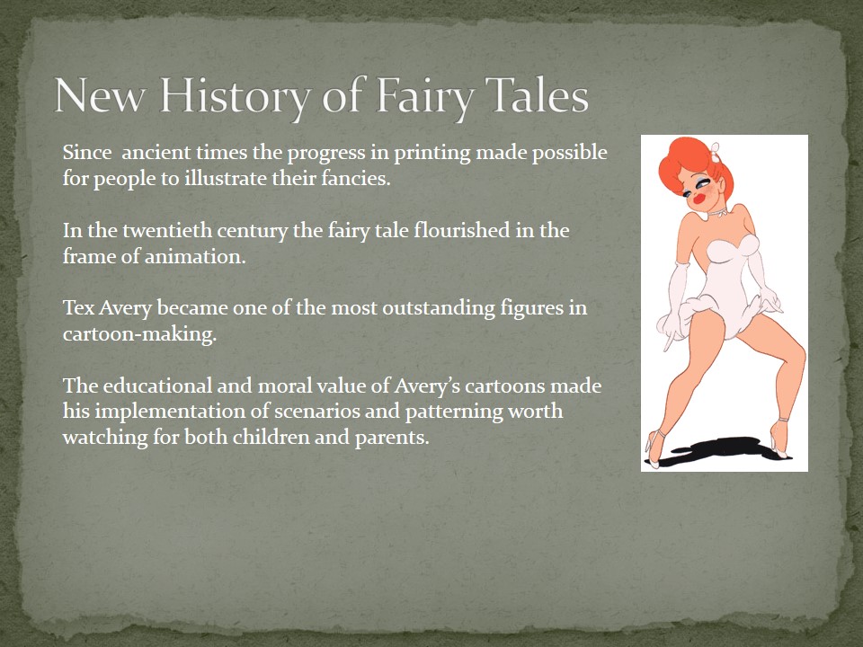 New History of Fairy Tales