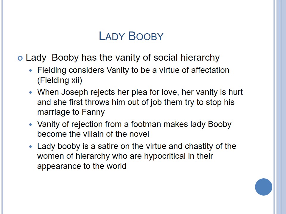 Lady Booby