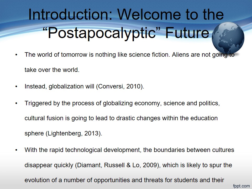 Introduction: Welcome to the “Postapocalyptic” Future