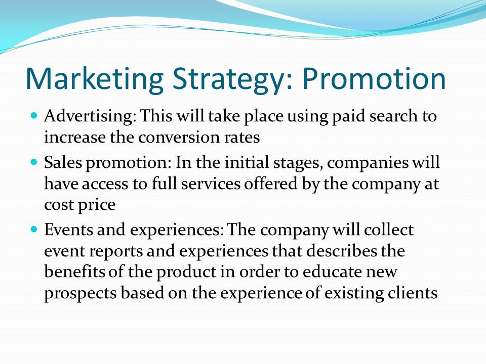 Marketing Strategy: Promotion