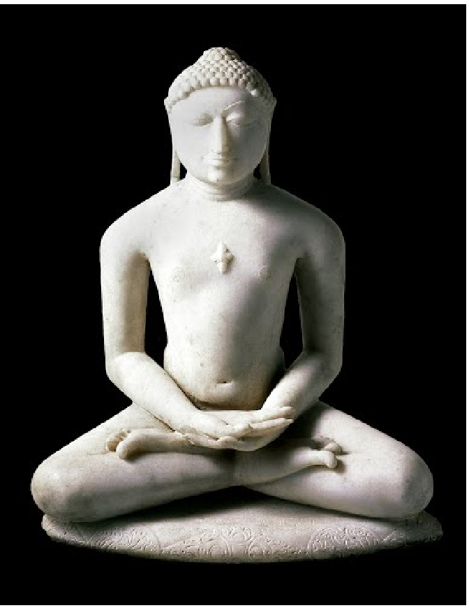 Marble statue of a tirthankara