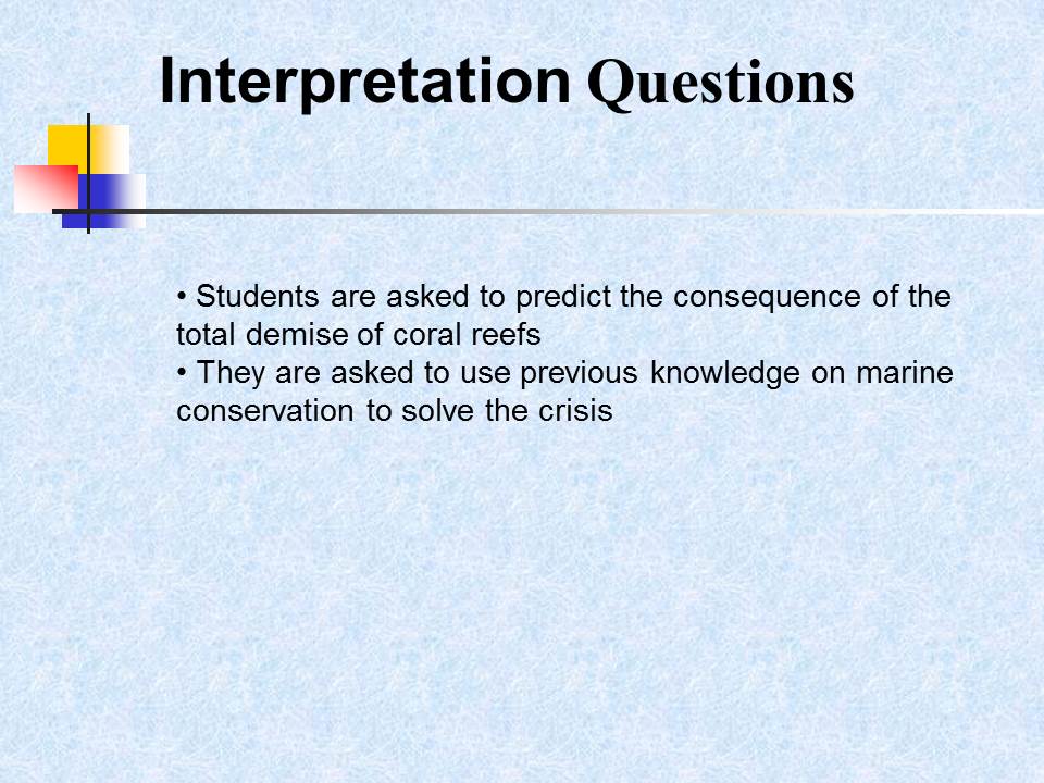 Interpretation Questions