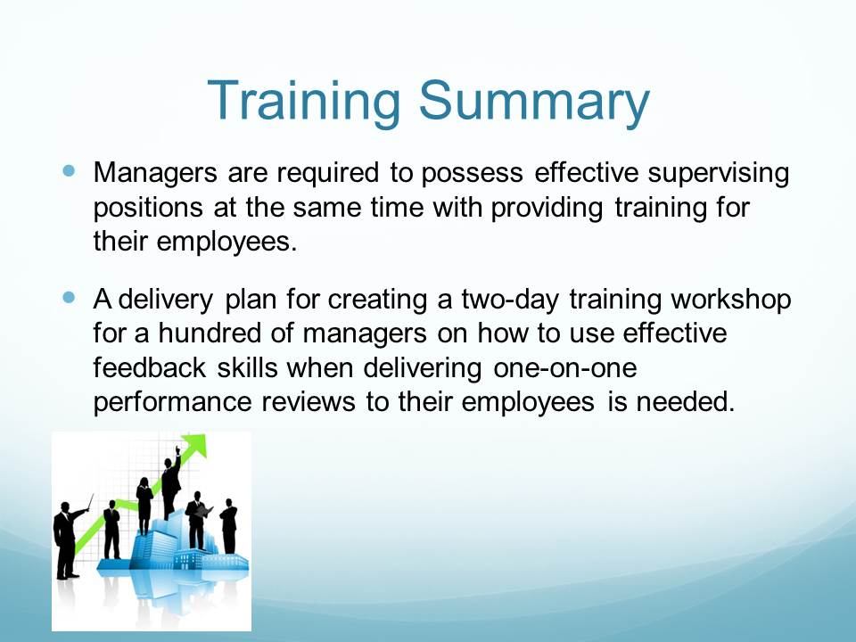 Training Summary