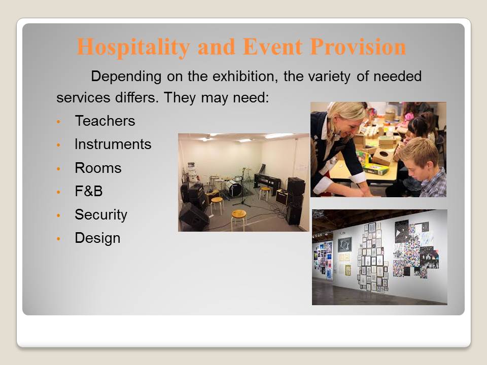 Hospitality and Event Provision
