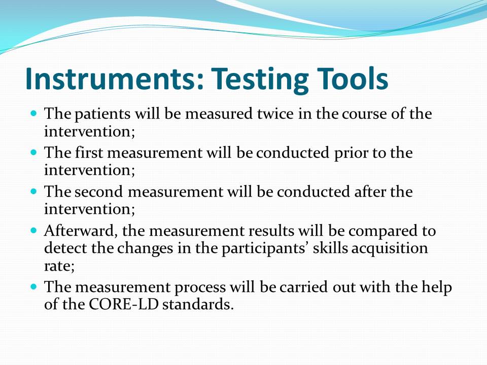 Instruments: Testing Tools
