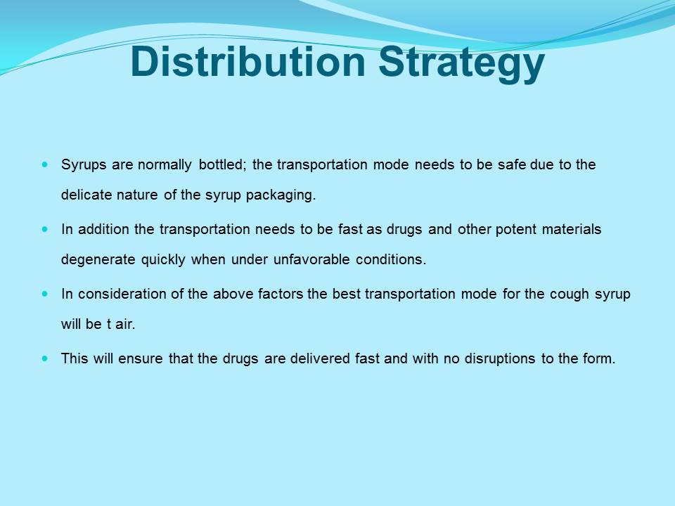 Distribution Strategy
