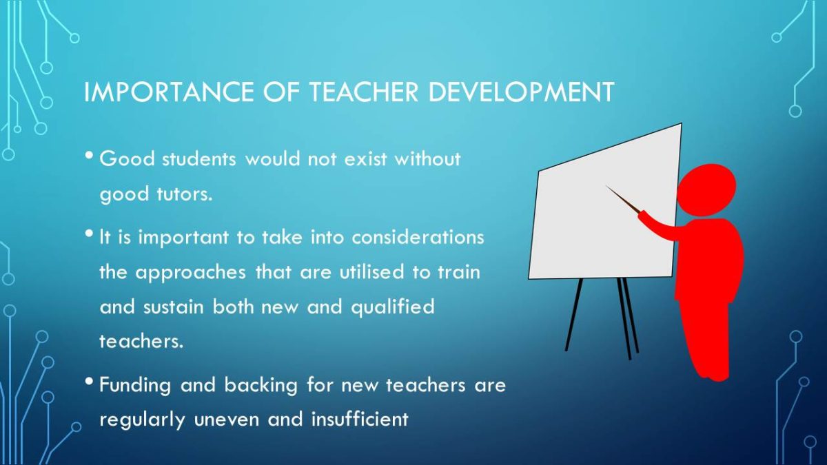 Importance of teacher development