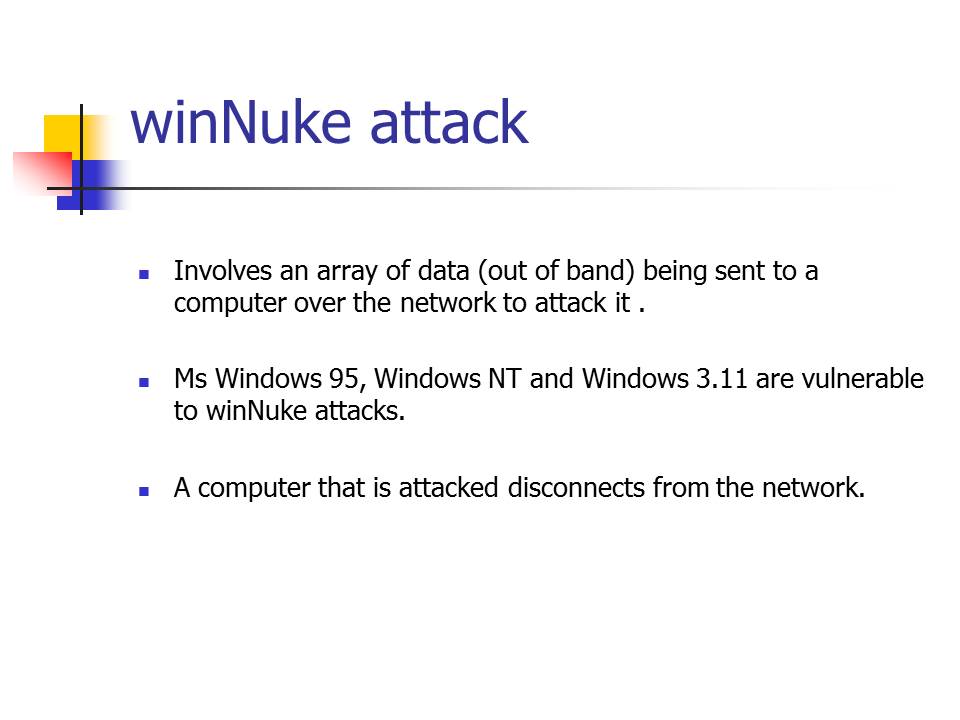 WinNuke attack