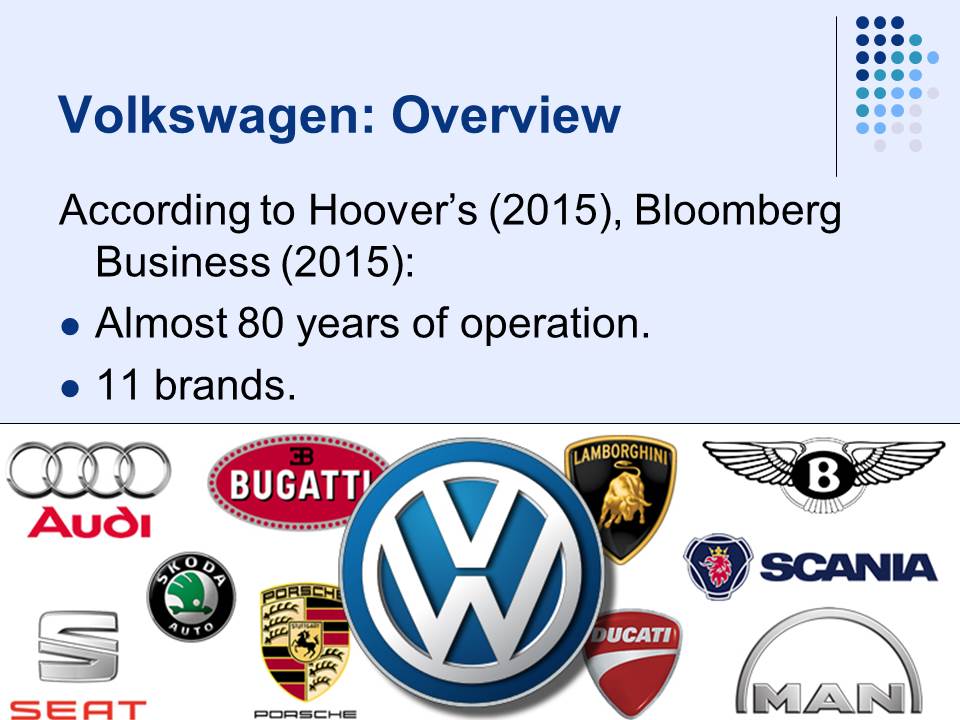 Volkswagen: Overview