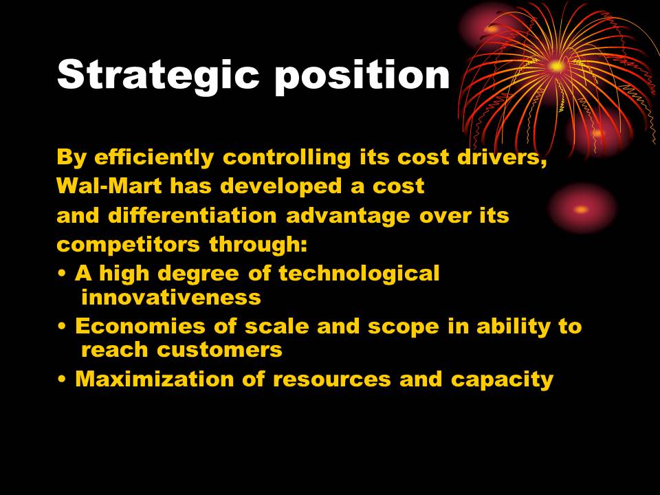 Strategic position
