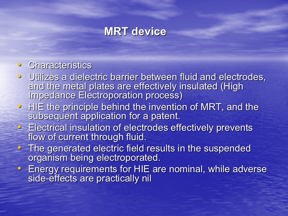 MRT device