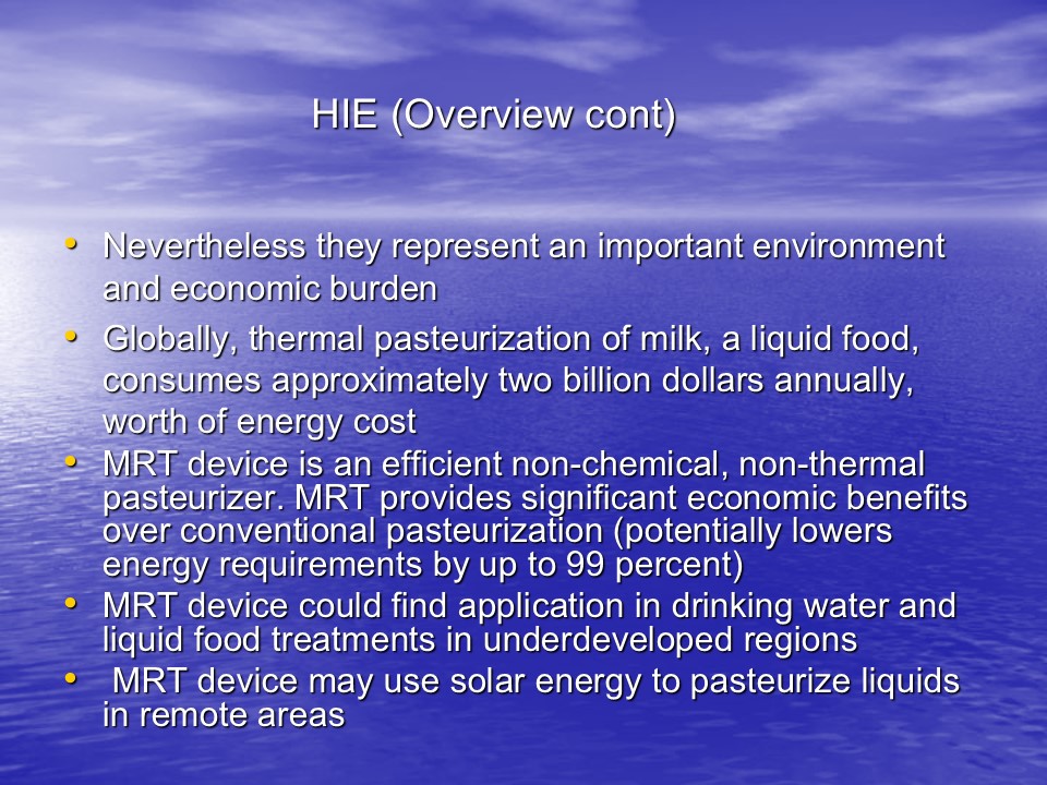 HIE device (Overview)