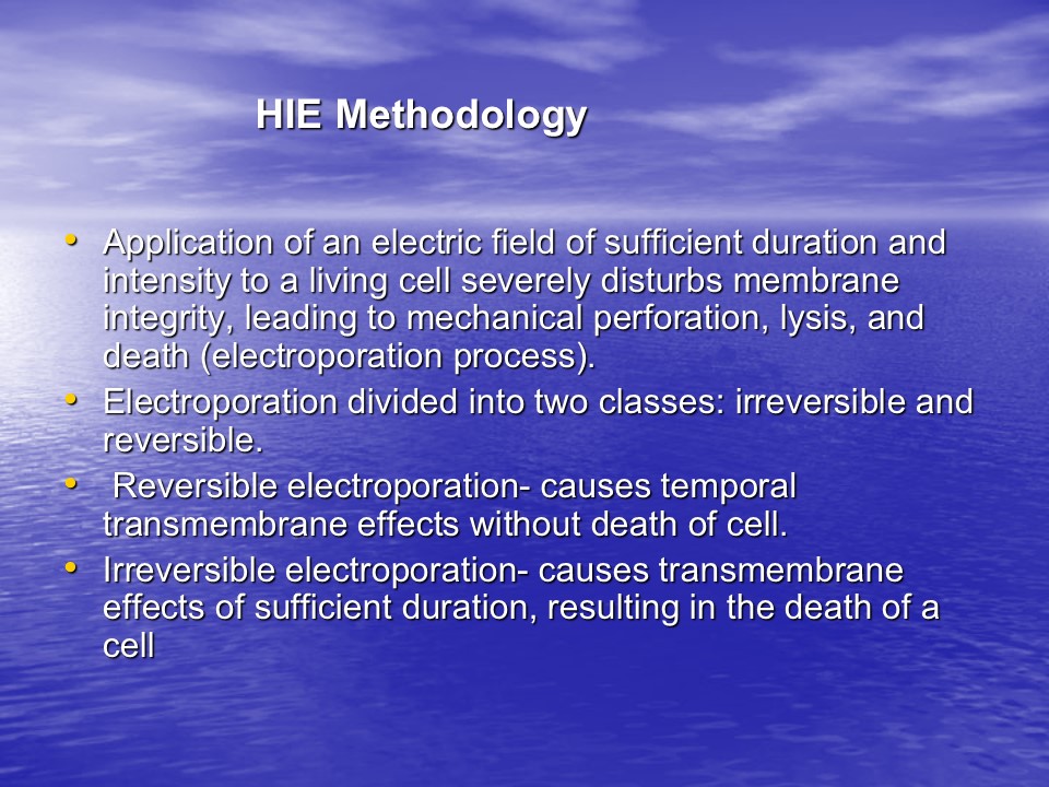 HIE Methodology
