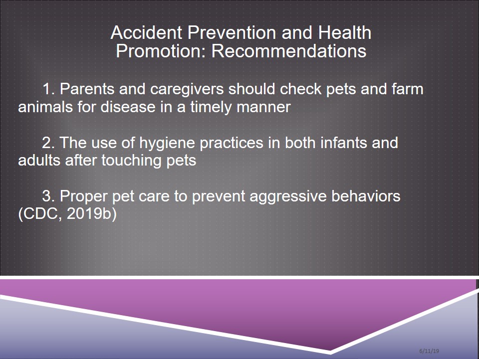 Accident Prevention and Health Promotion: Recommendations
