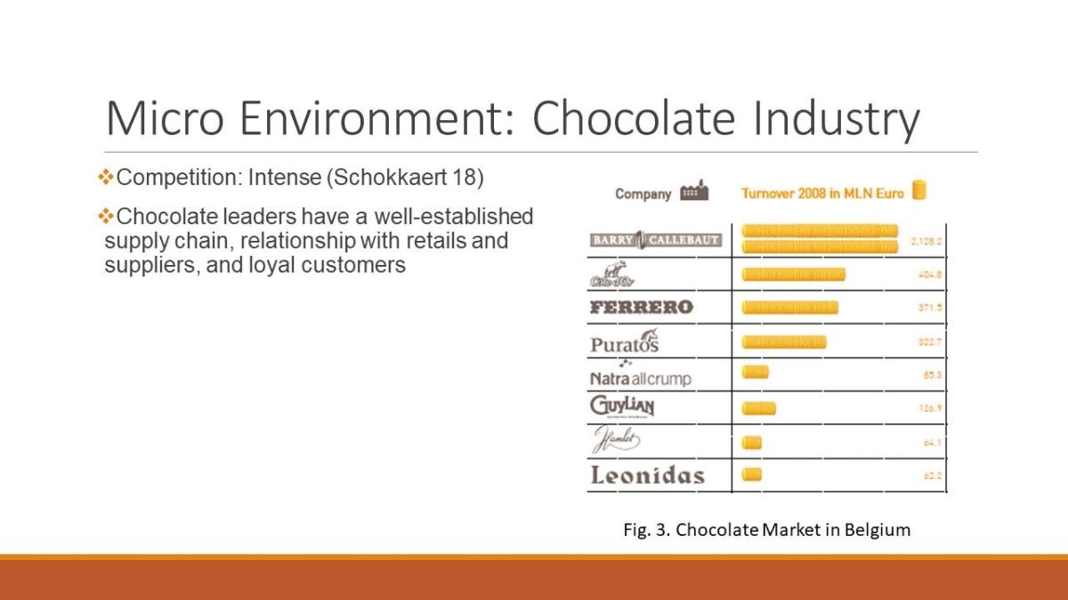 Micro Environment: Chocolate Industry