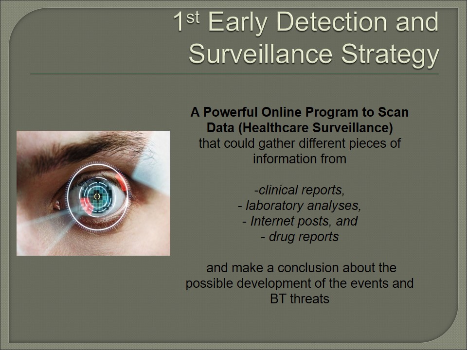 1st Early Detection and Surveillance Strategy