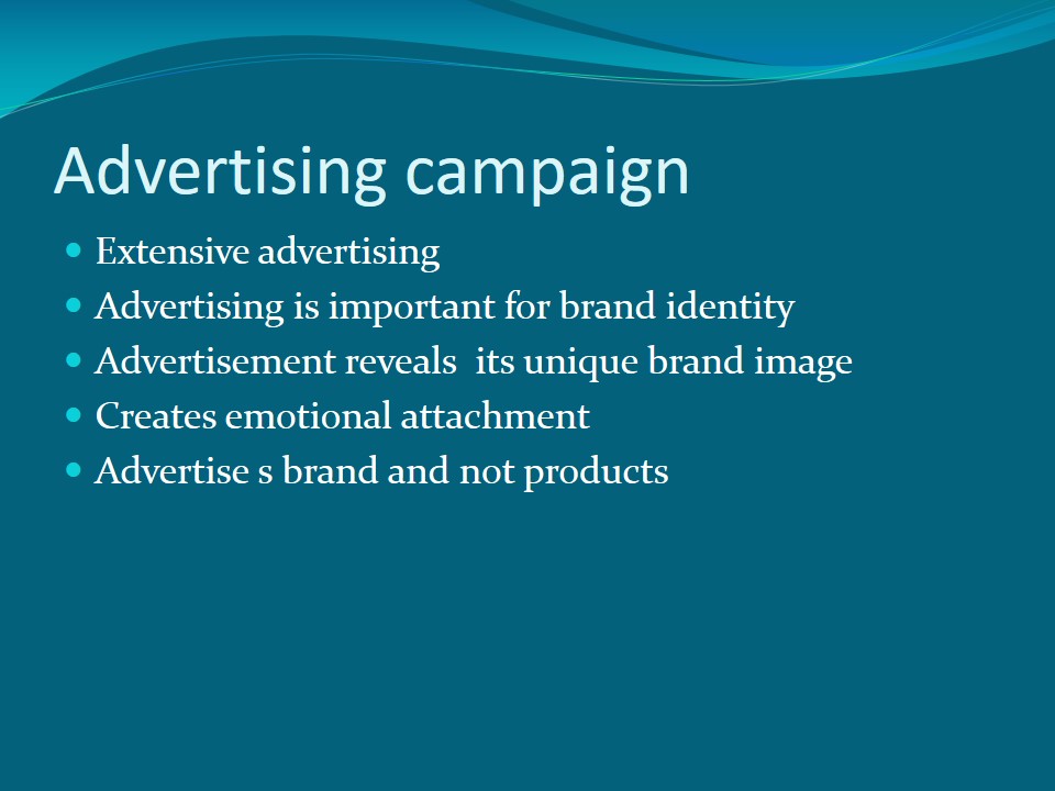 Advertising campaign