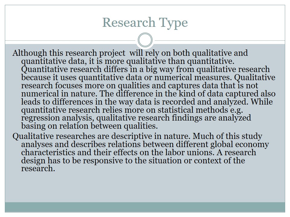Research Type