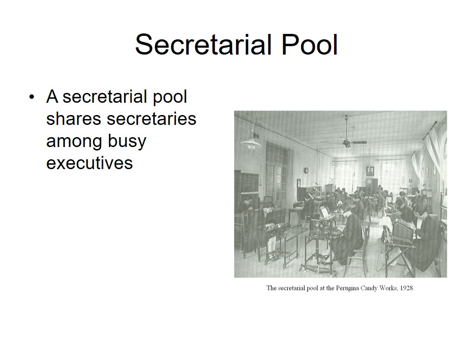Secretarial Pool