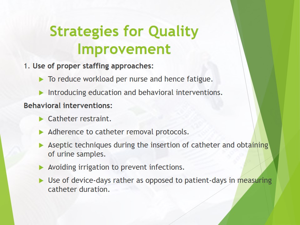 Strategies for Quality Improvement