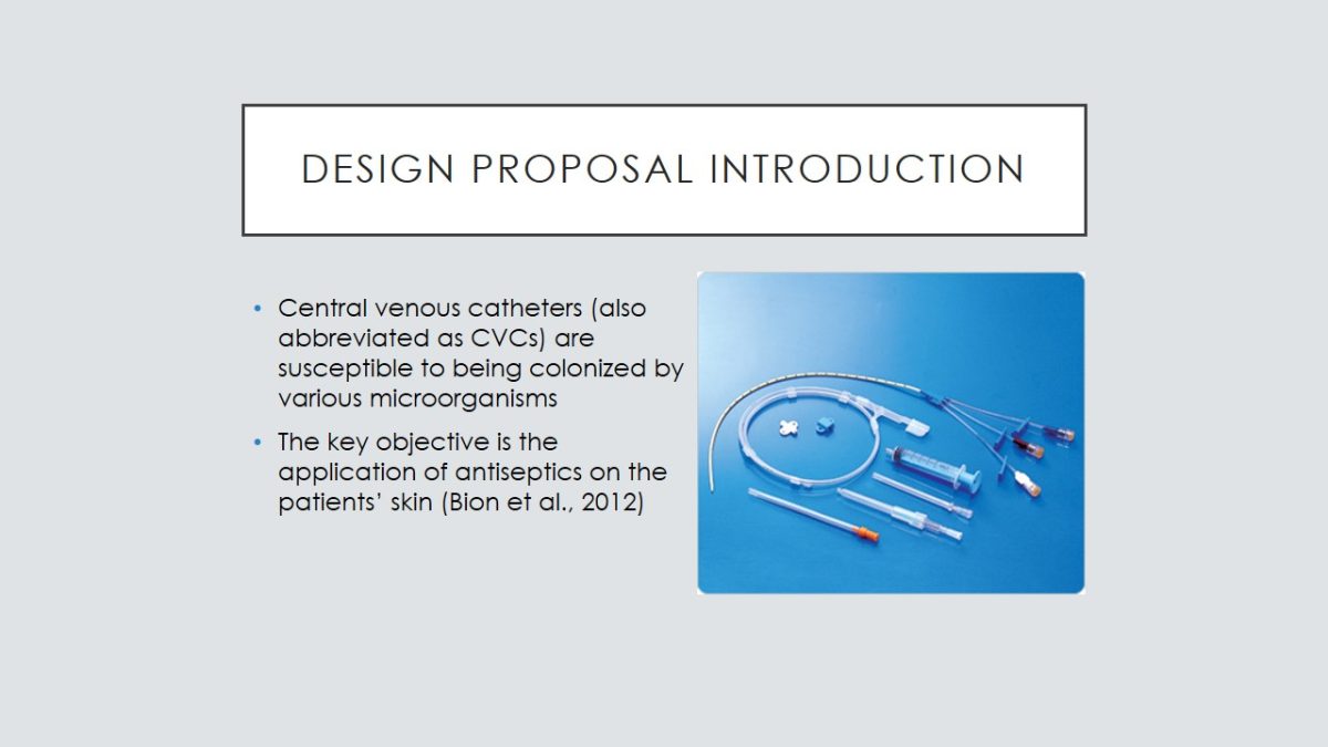 Design proposal introduction