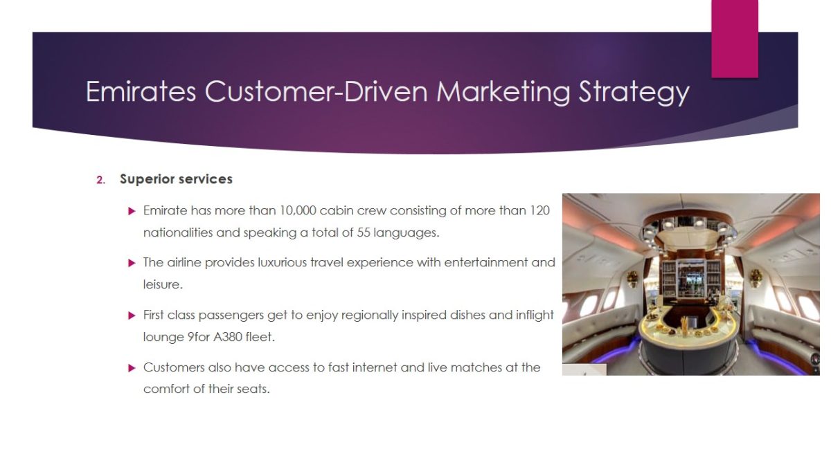 Emirates Customer-Driven Marketing Strategy