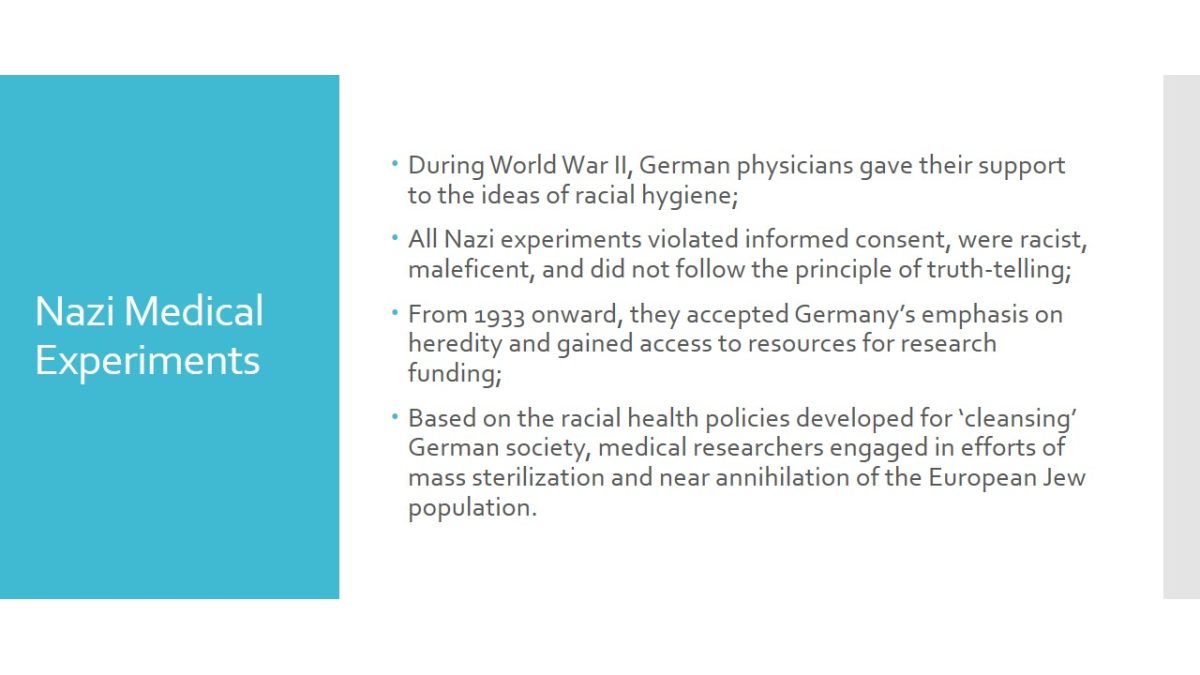 Nazi Medical Experiments