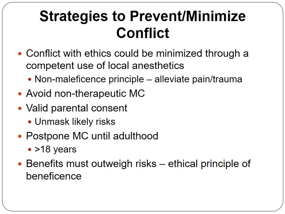 Strategies to Prevent/Minimize Conflict
