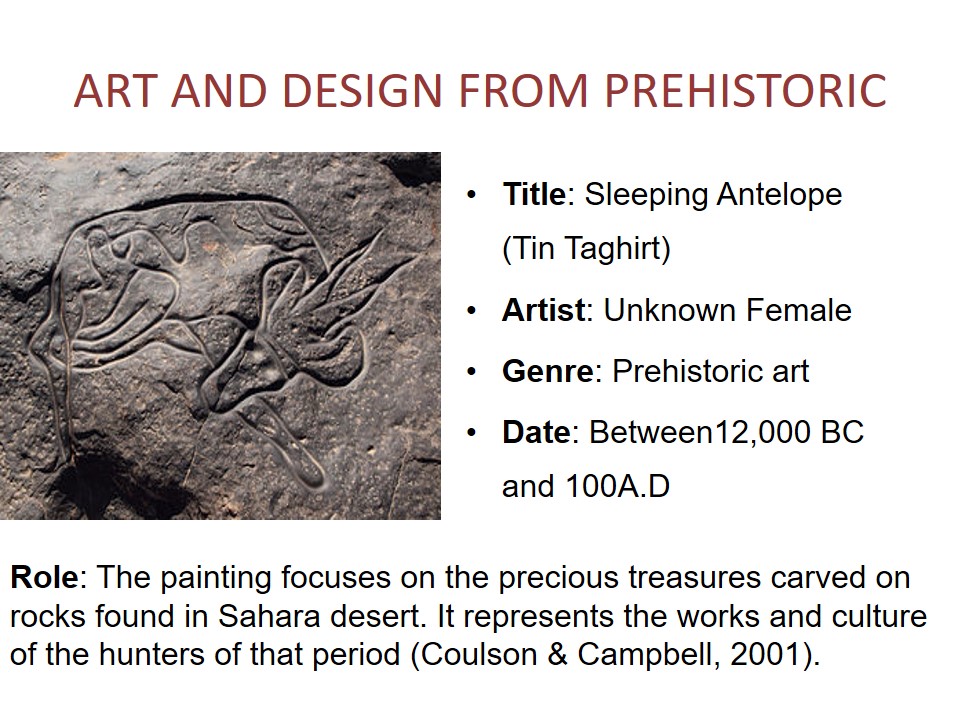 Art and Design From Prehistoric