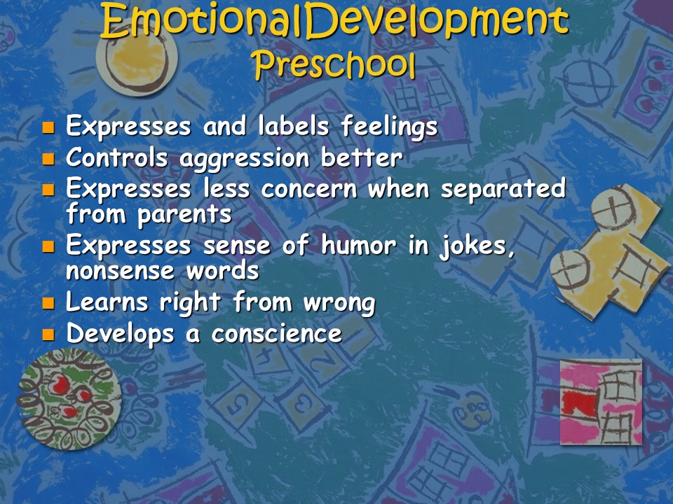 Emotional Development. Preschool.