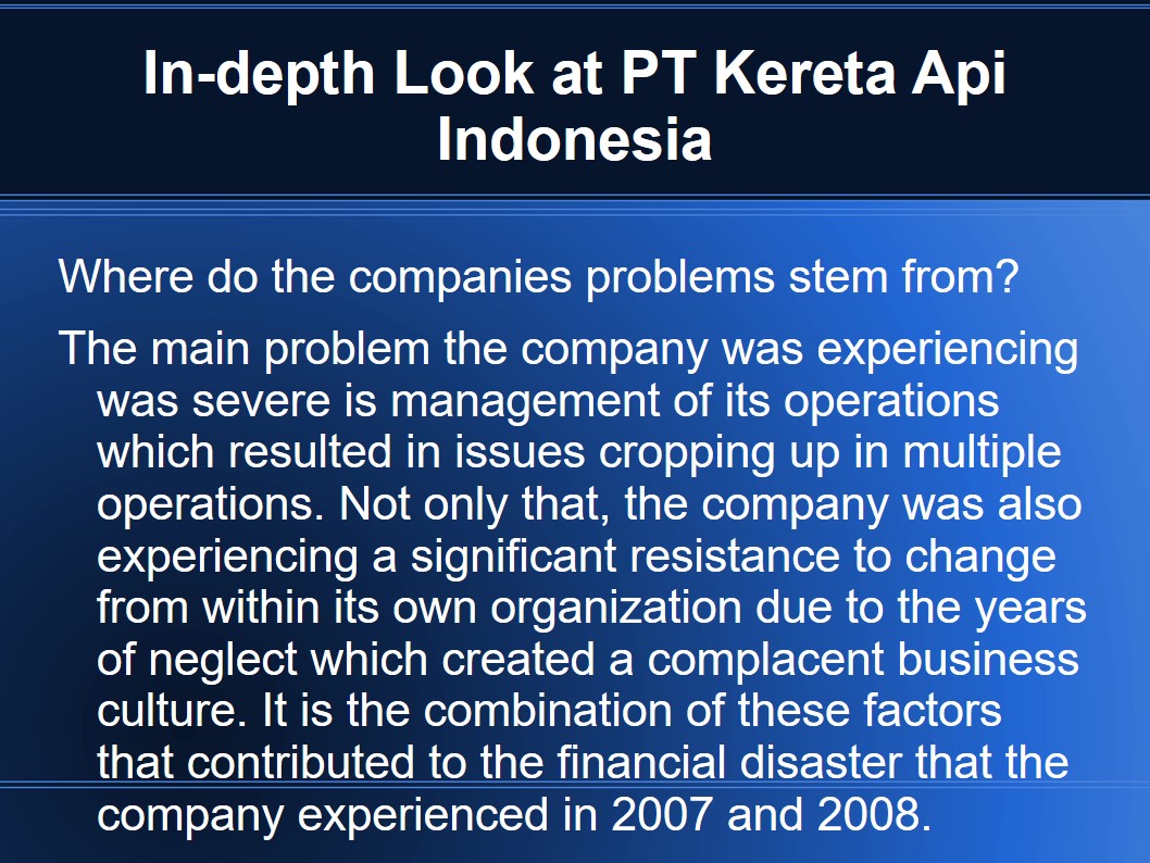 In-depth Look at PT Kereta Api Indonesia   