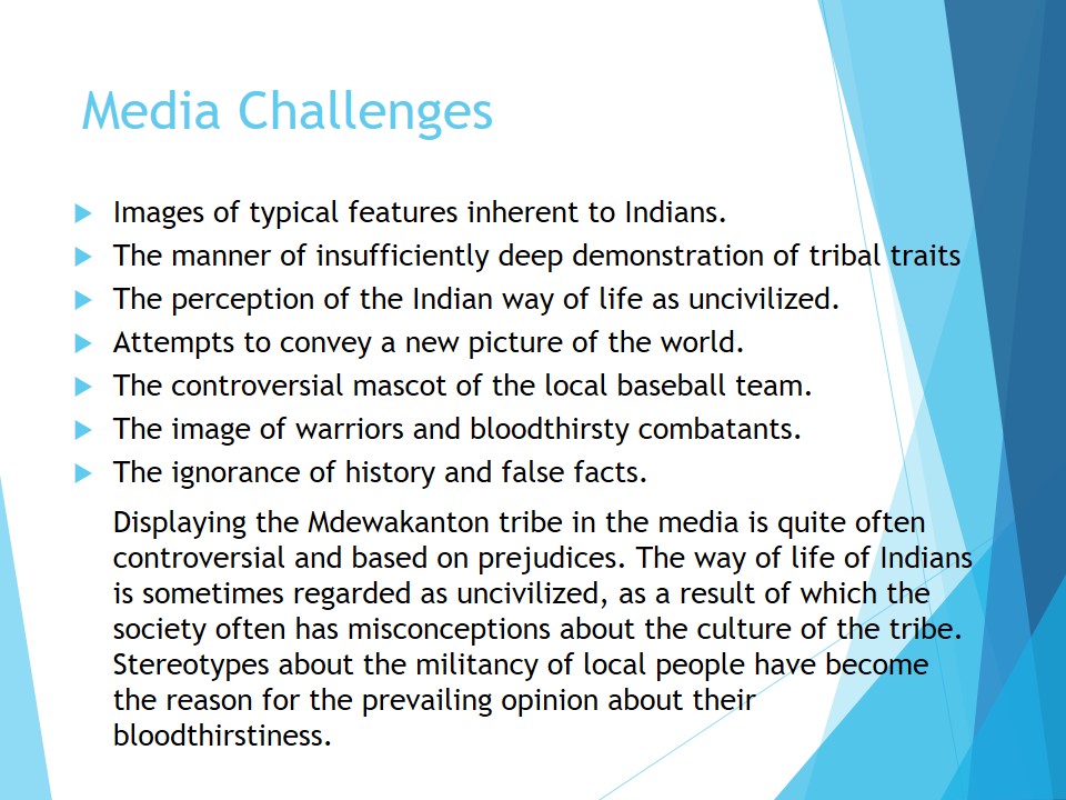 Media Challenges
