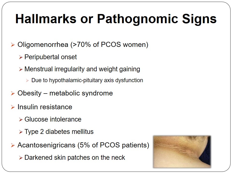 Hallmarks or Pathognomic Signs