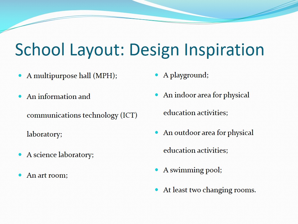 School Layout: Design Inspiration