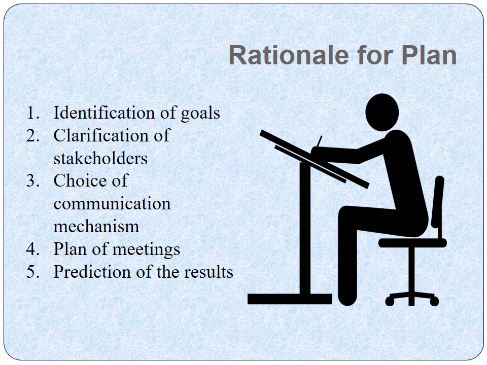 Rationale for Plan
