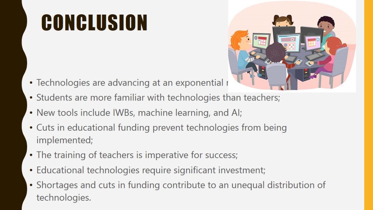 conclusion about technology in education