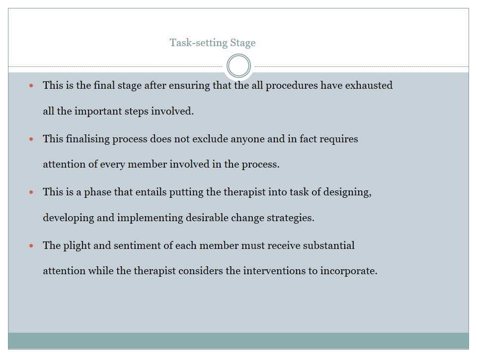 Task-setting Stage