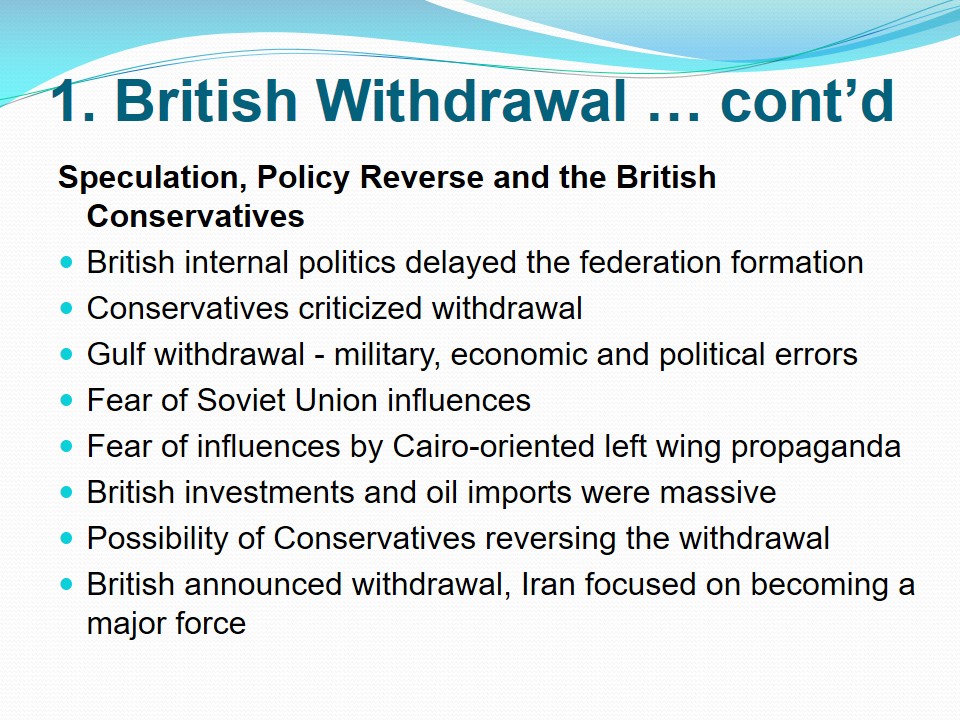 British Withdrawal