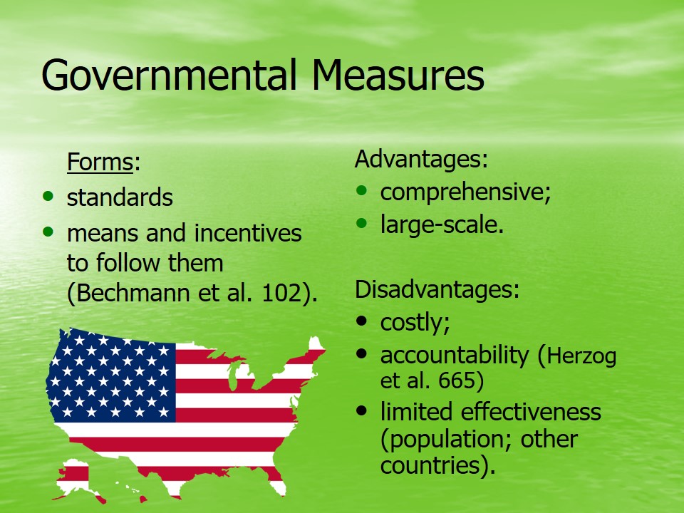 Governmental Measures