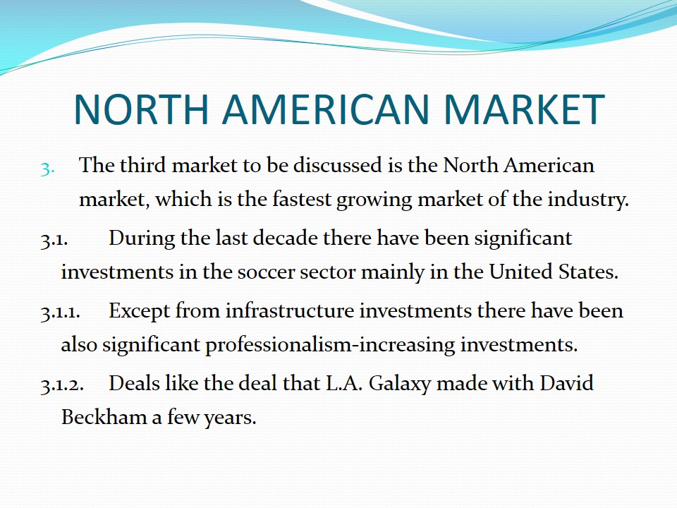 North American Market