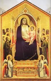Giotto’s Madonna Enthroned.