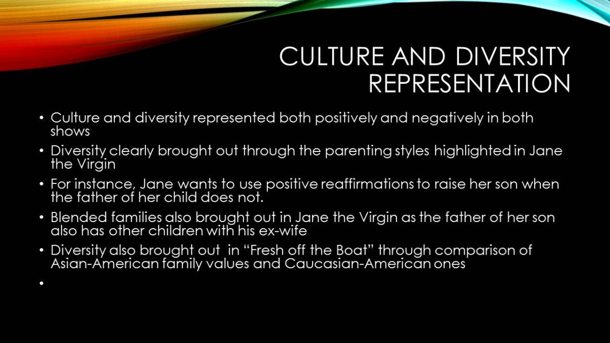 Culture and Diversity Representation